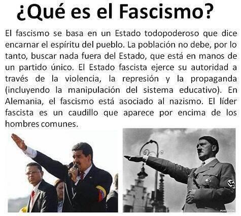 realOpinologo's tweet photo. #14FcalleSinRetornoNicolásPaElCoñoteVas
#PuebloMovilizadoContraElFascismo
¿Pero qué es el fascismo?... http://t.co/mvmlGC07wi