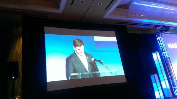 Mass_Tech's tweet image. Mayor @marty_walsh notes how tech  helps make Boston gov&apos;t more accessible &amp;amp; responsive. @MassTLC #MAStateofTech