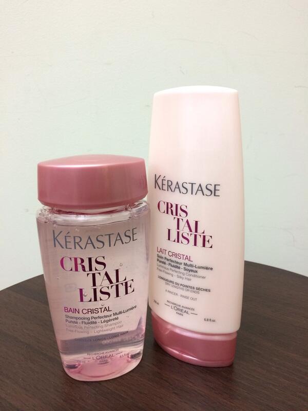 D こんばんは 3月に発売されるケラスターゼ の新しいシャンプーとトリートメントのご紹介です その名もクリスタルシリーズ ベビードールの香りで癒されちゃいましょう ドゥスールで試せますのでこの機会に是非足を運んでください お待ちしています