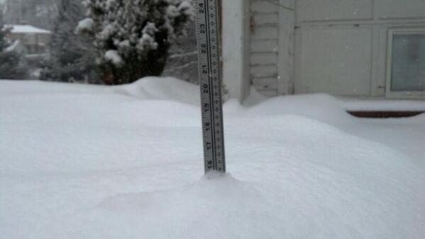 JoshyThompson15's tweet image. @wvva #snowtotal 16 inches in Tazewell #PAX