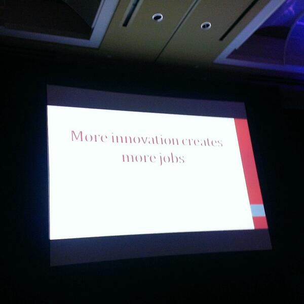 Mass_Tech's tweet image. Good tech mantra in the final slide from economist @MichaelMandel during @MassTLC #AnnualMtg. #MAStateofTech