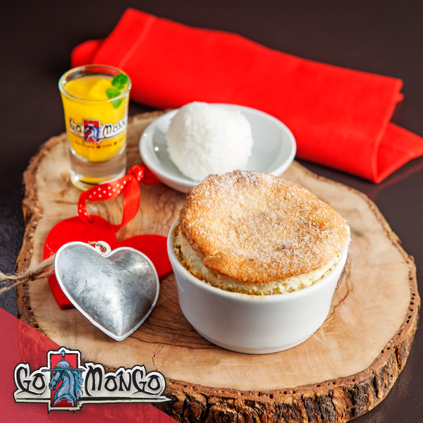 gomongo_mbbq's tweet photo. Orijinal menüsüyle ve şık ambiyansıyla dikkat çeken Go Mongo, aşıkları sevilen tatlı Mango Sufle yemeğe davet ediyor. http://t.co/qfpVjEC0zq