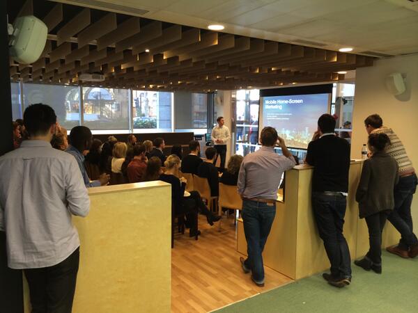 roekens's tweet image. Great inaugural #SparkTalk in our new forum @AMV_BBDO with @crudden