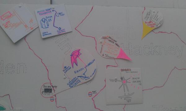 csm_news's tweet photo. Collaborative map of sustainable materials and resources is looking good... Find it on 'the street' #UALGreenWeek http://t.co/OBAKQwxaUX