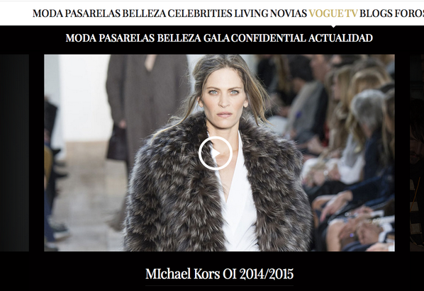 VogueSpain's tweet photo. Tenemos los mejores desfiles de #NYFW y su análisis. En #VogueTV. ¡Acción! http://t.co/H6xDY2vXqL http://t.co/WYWjjWOwBL