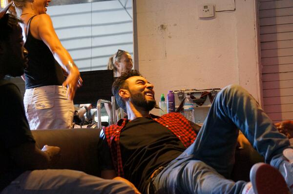 FranceHMUA's tweet photo. Getting some fun time during the filming of  La Fouine's music videos in Miami. :) http://t.co/m2BBm9i1sM