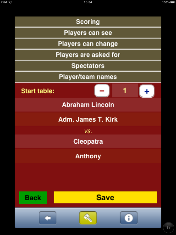 BridgeOnAndroid's tweet image. BriAn iOS App v5.5 out. Upload to Bridgewebs from the app! Enter names by start table as well as pair number.