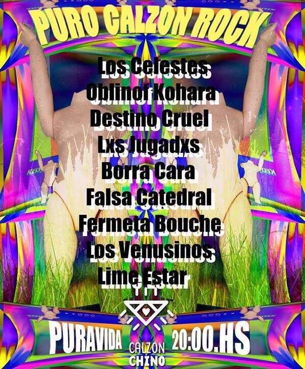 Jueves 13 de Febrero, 20HS. Pura Vida Bar (Diag. 78 e/ 8 y 61, La Plata)