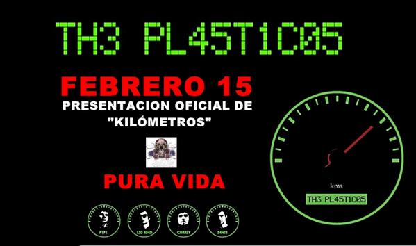 Presentación oficial de "kilómetros", el nuevo disco de The P L A S T I C O S