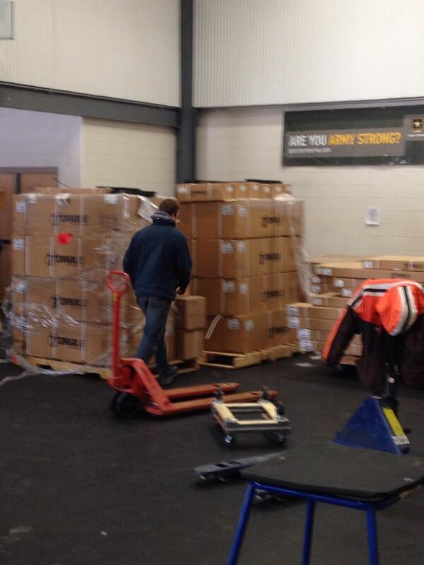 New equipment just came in!!#woodridge #weightlifting #kidonchristmas