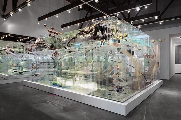 wallplayground's tweet image. David Altmejd&apos;s &quot;The Flux and The Puddle&quot; now on view at Andrea Rosen Gallery #artmassivelydone #localcoverage #NYC