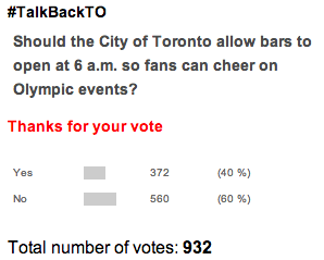 Geoff_F's tweet image. #Toronto The Good is at it again! (I voted yes) #TalkBackTO