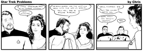 RobotsPJs's tweet photo. Geordi's case isn't looking so good on today's Star Trek Problems! http://t.co/VqwRXyDu0k http://t.co/ICbLQFBnHS