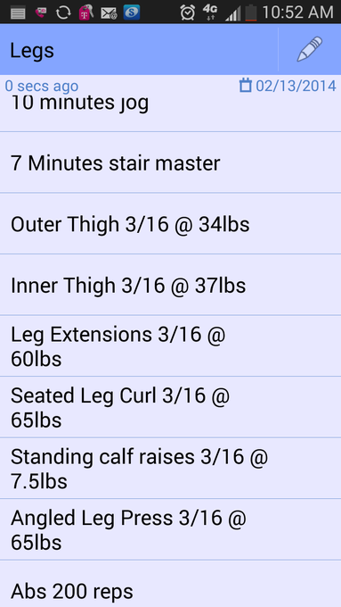 1st week back to school be cramping my workouts,  2 days behind... catching up on legs today! #fuckyeah<a href="/tag/fuckyeah"class="tags"><span>#fuckyeah</span></a>