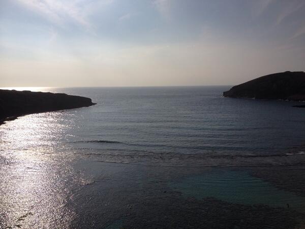 tylerkelsey's tweet photo. #phshawaii  Haunama Bay http://t.co/O2kepqPv0T