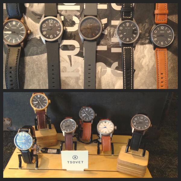 Still on the hunt for a Valentine's Day gift for your guy? Come check out our <a href="/TSOVET/">TSOVET</a> watches and trunk show!