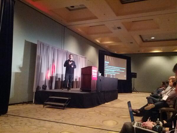 ogrisel's tweet image. .@beaucronin preaching Church and #probabilisticprogramming to the #strataconf crowd