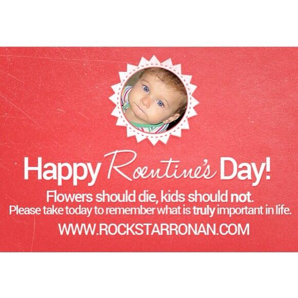 RonanFoundation's tweet image. Letting people know you love them? That should be an every day thing, not a Feb. 14 thing. Please feel free to share.