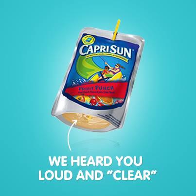 Capri Sun on X: @joyeliseeee We've heard you loud and “clear