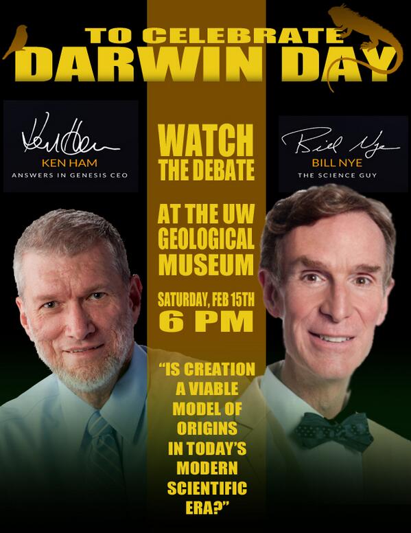 In addition to our Darwin Day activities from 10 - 4, make sure to stop by Darwin Day Movie Night starting at 6 PM!