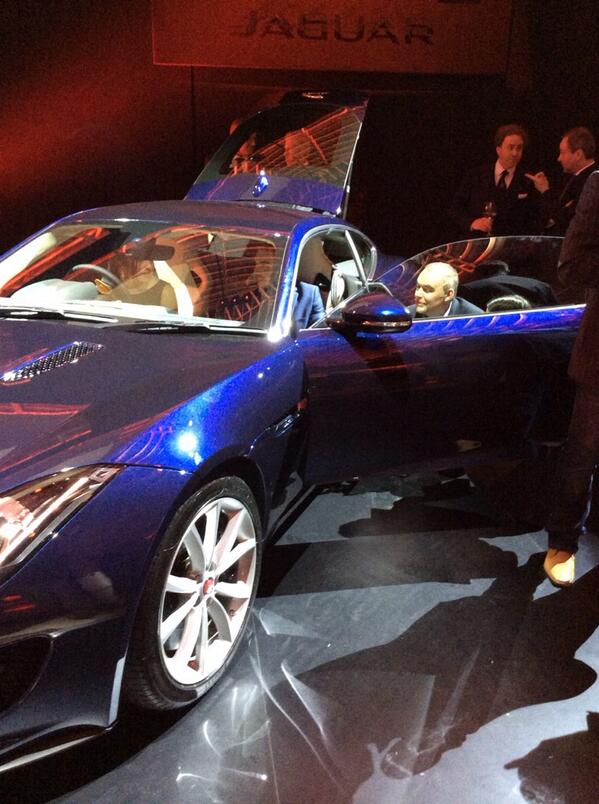 FTYPEVIP's tweet image. is @Jaguar an #FTYPEVIP at the UK launch of the #FTYPECOUPE in London.