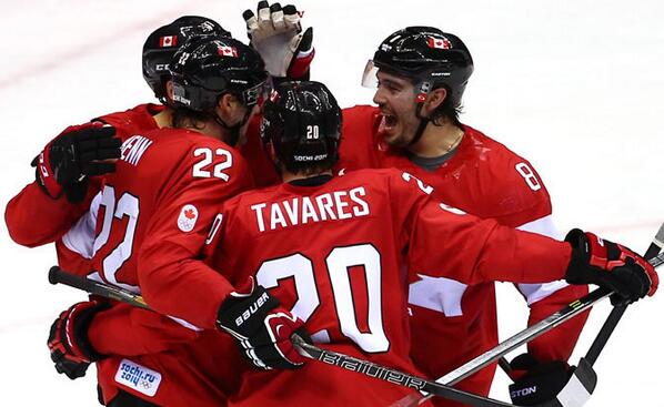 NHL's tweet photo. Canada starts slow, but edges Norway in opener.

FINAL: @HockeyCanada (3) - Norway (1)
Recap: http://t.co/QyqdXD0P2C http://t.co/5vHOyezvN0