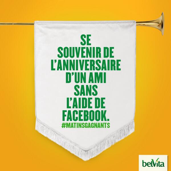 belVitaCanada's tweet photo. Vous êtes un véritable ami. Partagez vos #Matinsgagnants vous aussi http://t.co/2ofGxySqgy