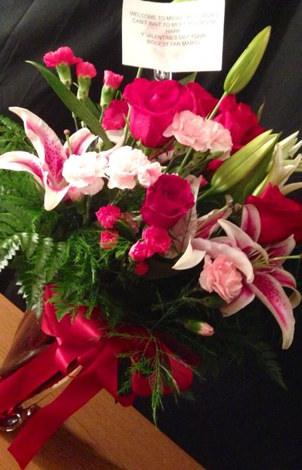 Marrrrrio you r too sweetest. Happy valentines day. Xo http://t.co/e0z76fNj8y<a href="/tag/vegas"class="tags"><span>#vegas</span></a><a href="/tag/showmesapphire"class="tags"><span>#showmesapphire</span></a>