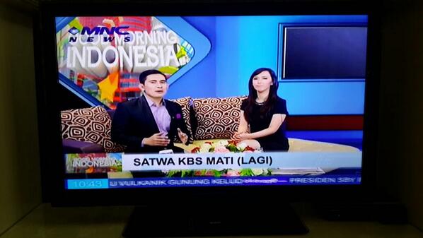 <a href="/GMI_MNCNews/">Good Morning INDO</a> special Valentine with <a href="/herjunosyaputra/">Herjuno S</a> &amp; @LorraineEvelyn on MNC NEWS. Happy Valentine 💜💛💟