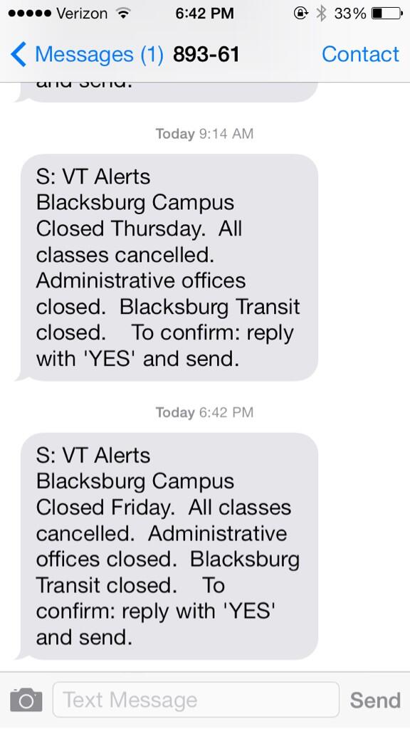 Greg_Mackey20's tweet photo. Serious question though: How do I cancel these? #VTAlerts, stop it. http://t.co/2k55EMOu7w