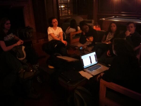 ColumbiaHFH's tweet photo. Columbia #HFH #lafayettetrip meeting. Learning about HFH org, planning our trip, surviving #snowmagaddon in nyc http://t.co/O9KzYIrT3e