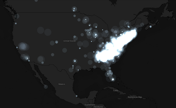 XData's tweet photo. Mapped: Tweets using the word ‘snow’ #snowday #snow
http://t.co/R3l6Zpfljj http://t.co/dd2eCRAwLe