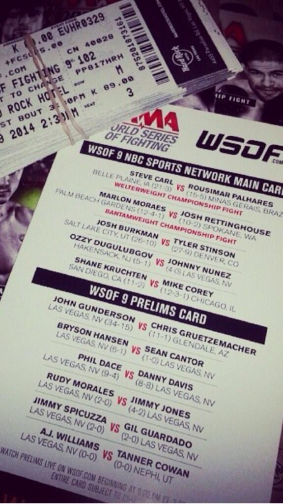 WSOF 9: Carl vs Palhares Results & Discussion BgZksY5CUAEEVgP