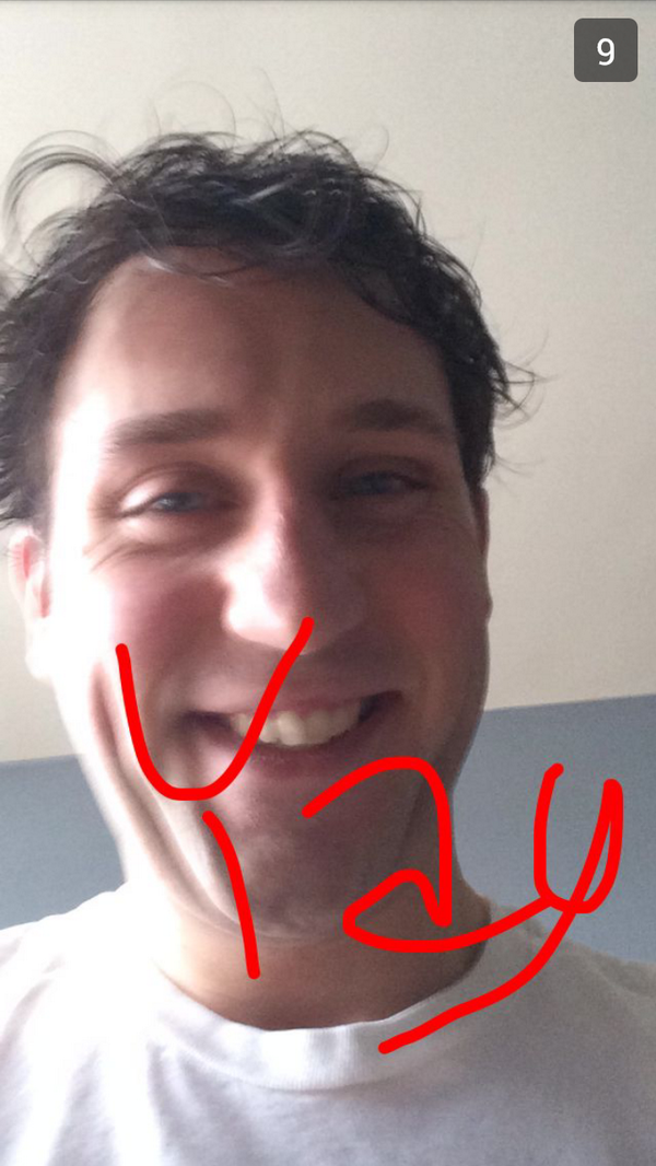 TasticSmurf's tweet image. But this morning I woke up to @JoshSundquist replying to my snapchat!!!!! #Awesome #Amazing #JustDontFall