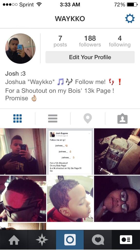 Waykko's tweet image. Follow my Ig ! For a 13k shoutout ! 👌❗️✋