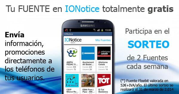 ecilopez's tweet photo. No conoces @IONotice !! http://t.co/gbhl13ec7x Participa en el sorteo de dos fuentes gratis durante un año http://t.co/pmLEz9lxYx