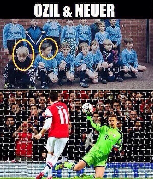 #8F : #8SnapShot : Ozil &amp; Neuer Dulunya Satu Sekolah Bahkan Satu kelas
