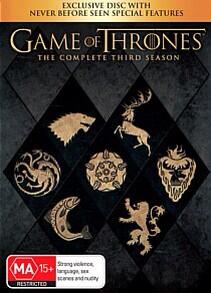 JonM_JBaus's tweet photo. Relive the wedding of 2013 with #GameOfThrones season 3 out now on DVD and Bluray @JBWaurnPonds #redwedding http://t.co/lNUbtOQXCm