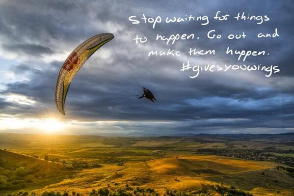 geertlammertyn's tweet photo. Stop waiting for things to happen! #givesyouwings ❤️💋💕#personaltrainingbrugge 💋 http://t.co/H5UkyF4kQt