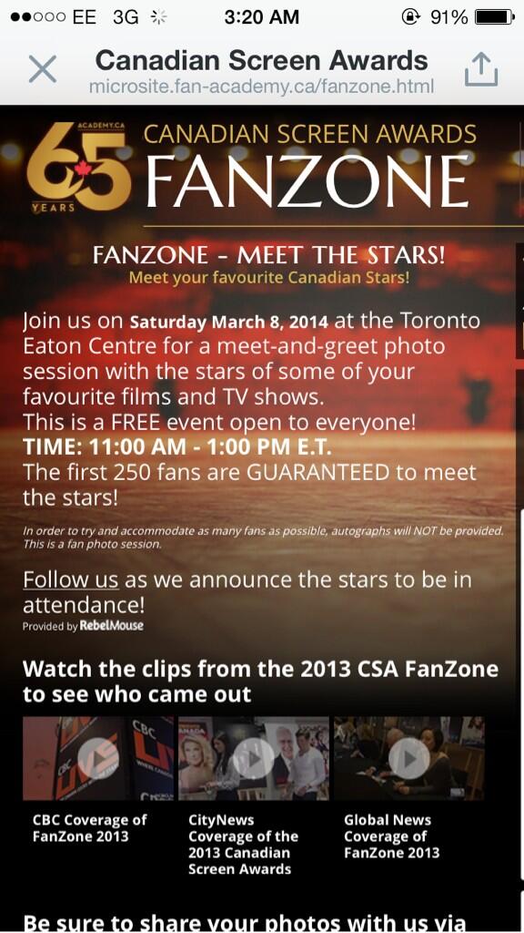 Canadian Screen Awards | Fanzone Bga7m49IYAA-cD4