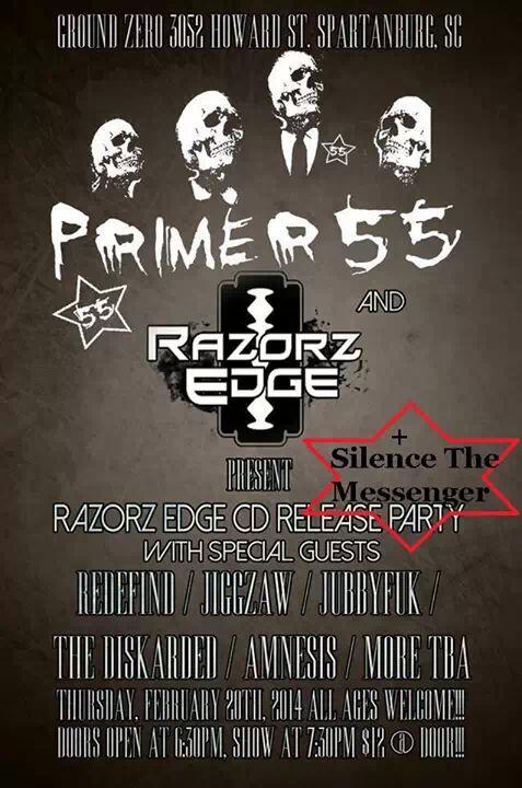 Roxxstar864's tweet image. CHECK IT OUT...@PRIMER55FAMILY @STMMETAL @RazorzEdge1 @AmnesisUSA @JubbyFUK #REdEFIND &amp;amp; MORE...@GroundZerorocks 2/20!
