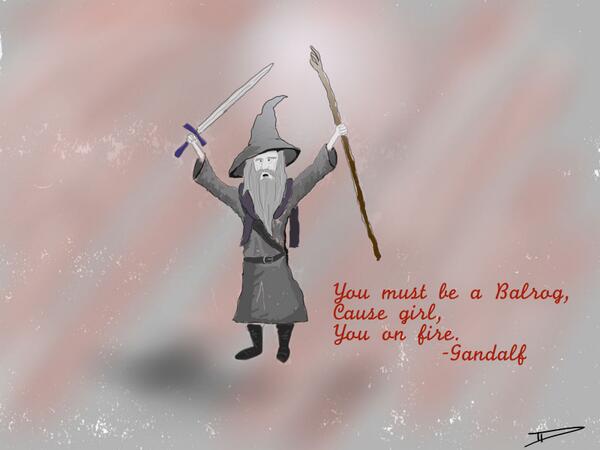 DannyIbrahim1's tweet photo. Valentine's Day greetings from Gandalf and Middle Earth! @theoneringnet #ValentinesDay #LOTR #Gandalf http://t.co/Fm5aTUzNob