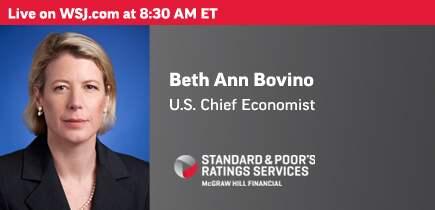 SPGlobalRatings's tweet photo. Congrats to Beth Ann Bovino who was named @WSJ's most accurate forecaster for 2013. Watch her on @WSJLive this AM. http://t.co/DOHcbk3Ckl