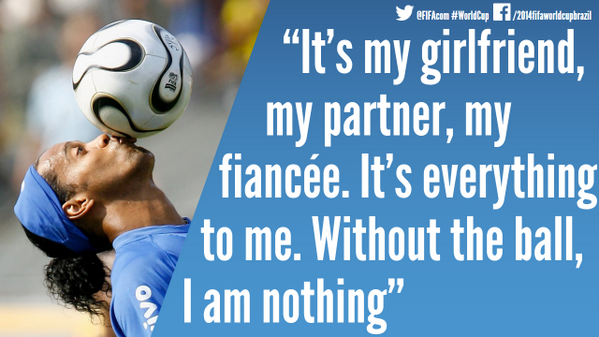 Happy Valentines Day football lovers! We look at the link between love &amp; the beautiful game - fifa.to/1eykEe9