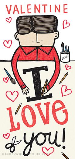 JadeWalshDraws's tweet photo. @PaperRoseCards Happy Valentine's Day guys! Anyone had any secret admirers this year? :) http://t.co/C9UjlrN2ED