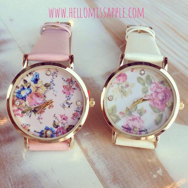 hellomissapple's tweet photo. Vintage Roses Print Watch
http://t.co/gGPIvetbLI #hellomissapple #watch #fashion #trend #accessories http://t.co/LbCgnK0wAb
