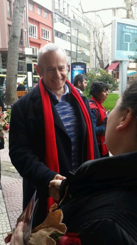 Şişli'de halkımızın sevgililer gününü kutluyoruz #ŞişlideHalkcibaskan