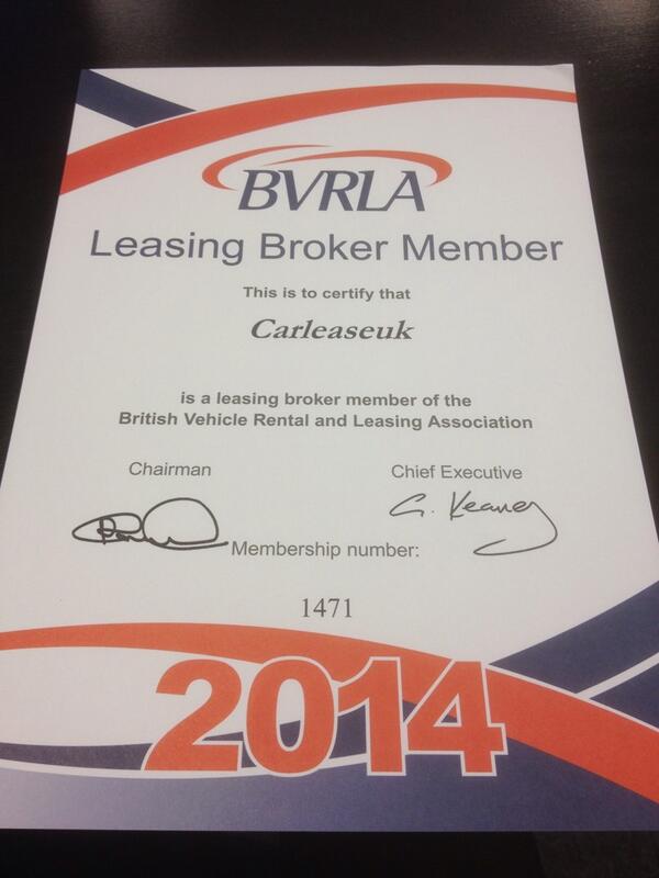 Another year with the #BVRLA ... Check your #carleasing broker has this before the deal!
