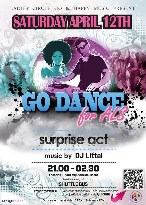 De ticketverkoop voor GO Dance - for ALS gaat zeer binnenkort van start!