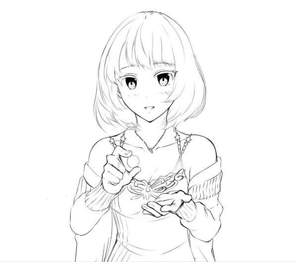 チョコをちょこっと…ふふ
どうぞとか言いながらチョコくれる楓さん最高。 